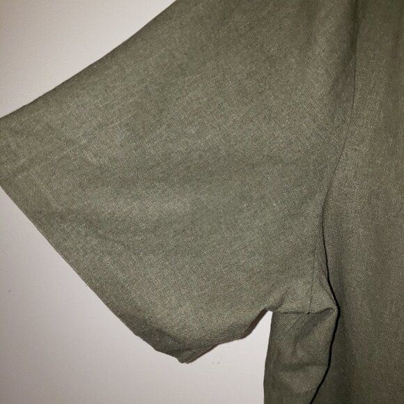 𝅺plus size  tunic linen blend  botto… - Picture 4 of 6